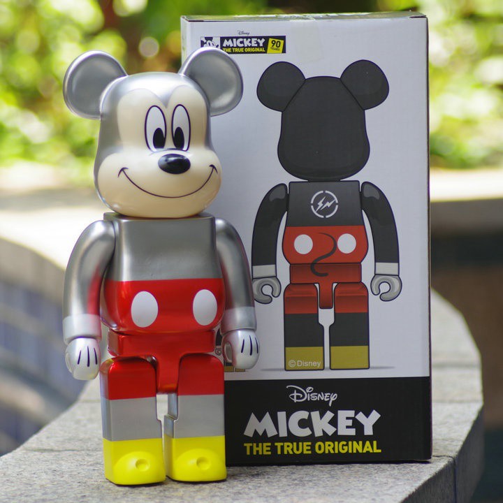 ภาพหน้าปกสินค้าฟิกเกอร์การ์ตูน Disney Mickey Minnie 400 % 28CM bearbrick