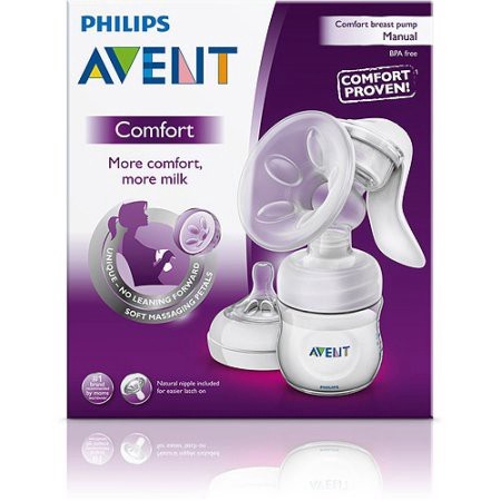 ปั๊มนมมือ-avent-manual-breast-pump