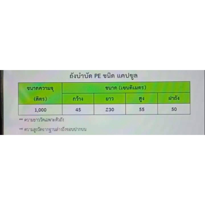 ถังบำบัด-ทรงแคปซูล-1000-ลิตร-ถังบำบัดน้ำเสีย-ถังบำบัดพีอี