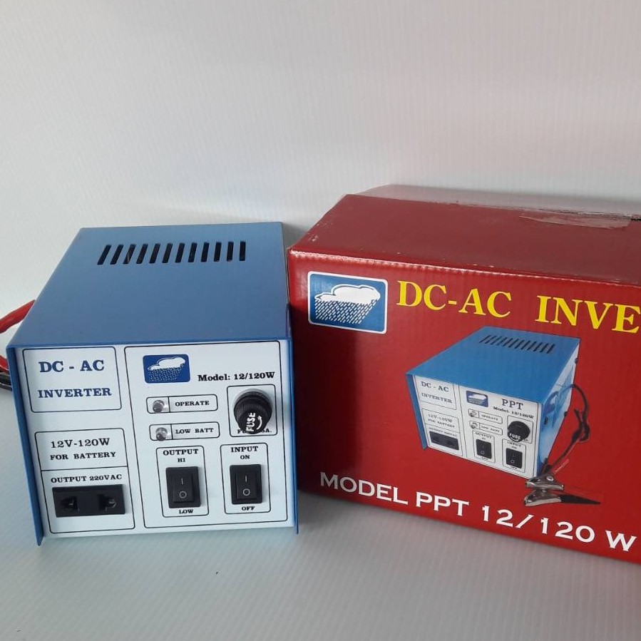 DC-AC INVERTER model ppt 12/120 w เครื่องแปลงไฟ | Shopee Thailand