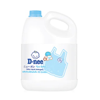 สินค้า D-nee น้ำยาซักผ้าดีนี่ ผลิตภัณฑ์ซักผ้าเด็ก ดีนี่ นิวบอร์น กลิ่น Honey Star (สีชมพู) / Lovely Sky (สีฟ้า) แกลลอน 3000 ml.