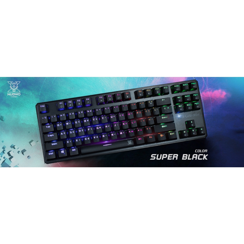 nubwo-x21-tkl-mechanical-full-rgb-gaming-keyboard-คีบอร์ดเมคานิคอล-ของใหม่-ประกัน-2-ปี