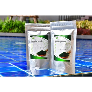 สาหร่ายสไปรูไลน่า AlgaeEarth Essential Spirulina power 400 mg (Food grade) 40 ซอง ดีท็อกซ์สารพิษ โปรตีนสูง