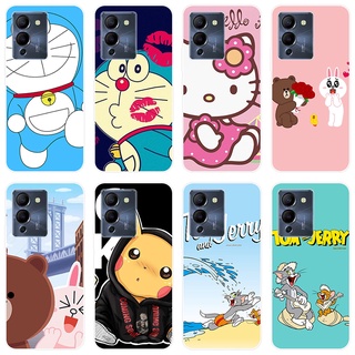 เคส infinix Note 12 G96 พิมพ์ลายการ์ตูนน่ารักแบบด้านหลังเคส infinix Note12 G96 Soft Silicone TPU Case