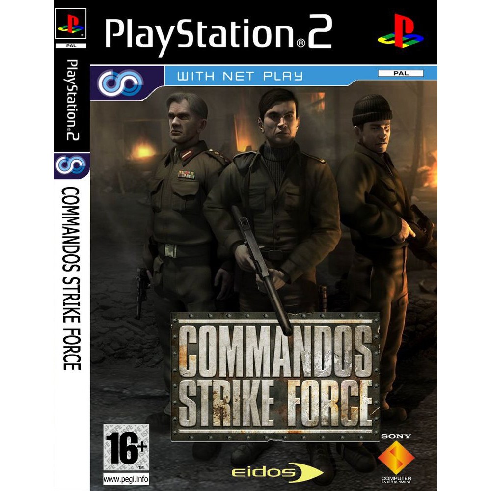 แผ่นเกมส์ Commandos Strike Force PS2 Playstation 2 คุณภาพสูง ราคาถูก ...