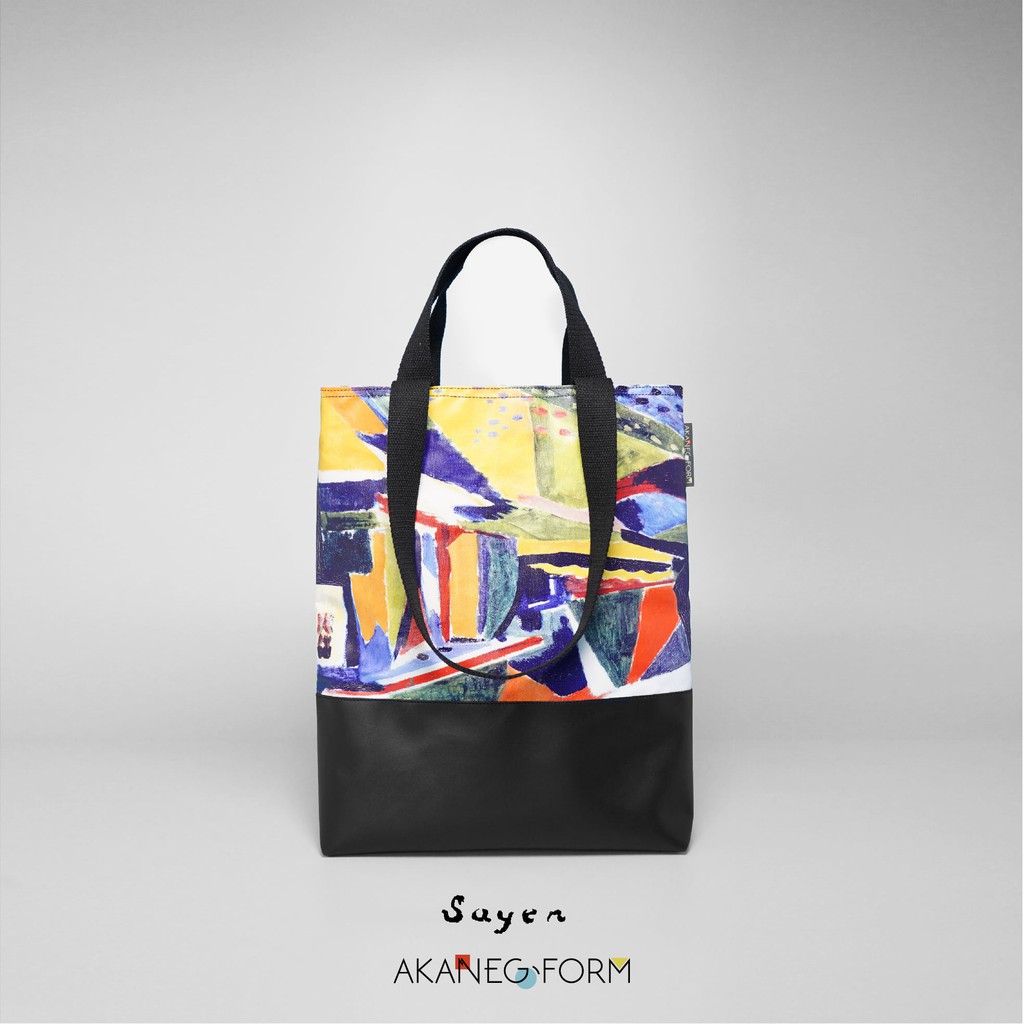 กระเป๋า-tote-bag-กระเป๋าสะพาย-akanneg-form-ak-d-0721-sayen-grey