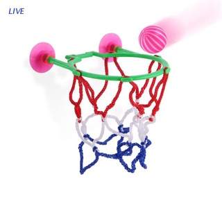 Live ของเล่นบาสเก็ตบอลขนาดเล็กของเล่นอาบน้ําสําหรับเด็ก