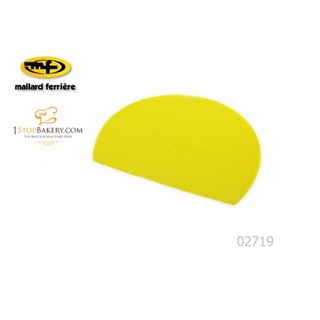 MF 02719 Supple Scaper Plastic Yellow 12x16 cm./สแคปเปอร์ตัดแป้งพลาสติกนิ่ม