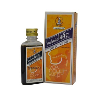 ภาพขนาดย่อของภาพหน้าปกสินค้าYoki Cough Syrup 60 cc ยาแก้ไอโยคี 60 ml. จากร้าน supermarket บน Shopee ภาพที่ 1