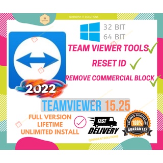 สินค้า [SCS]Latest TeamViewer 15.25 | Latest 2022 | Remote | Generate-Reset ID | Unlimited Usage | Lifetime | Full Version