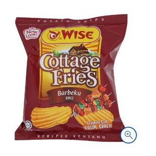 Wise Cottage Fries บาบีคิวมันฝรั่งทอด 65 กรัม