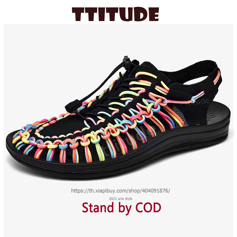 ภาพหน้าปกสินค้า9.9 ลด 15% ใส่ 15DD99 Attitude 1-3 วันได้รับของรองเท้า  แตะ รัด ส้น สไตล์ Sandals ชาย หญิง จากร้าน attitude.th บน Shopee