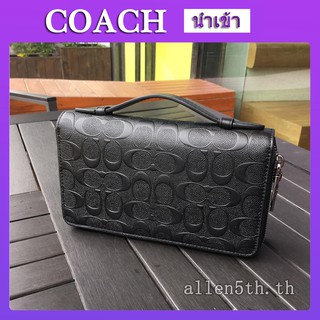 คลัทช์ Coach แท้ F93425 กระเป๋าผู้ชาย / กระเป๋าคลัช / กระเป๋าบัตร