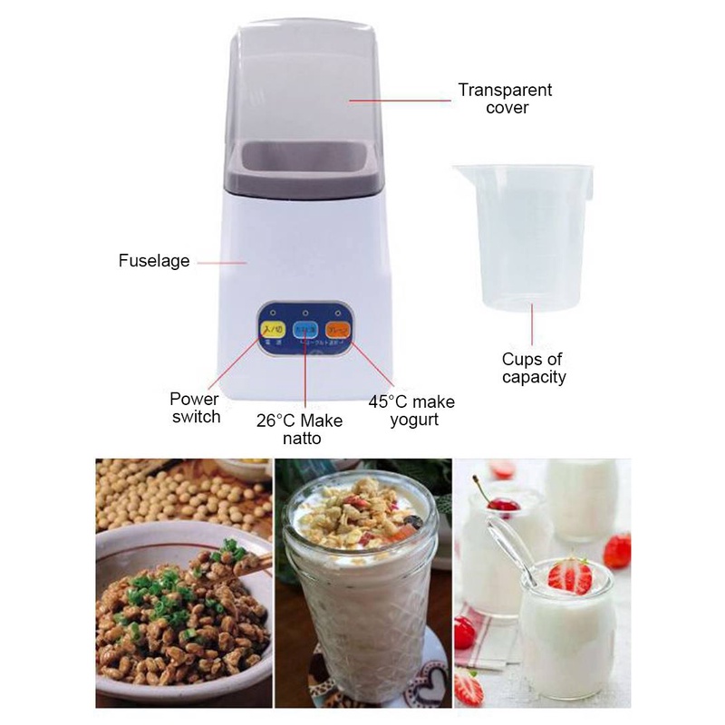 yogurt-maker-เครื่องทำโยเกิร์ต-ใส่นมได้ทั้งกล่อง-เครื่องทำนัตโตะ-ความจุ-1l