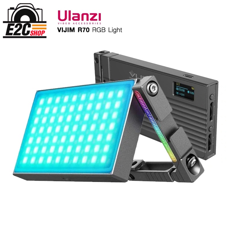 ulanzi-vijim-r70-rgb-video-light-ไฟติดหัวกล้อง-ปรับแสงไฟ-2500-8500k