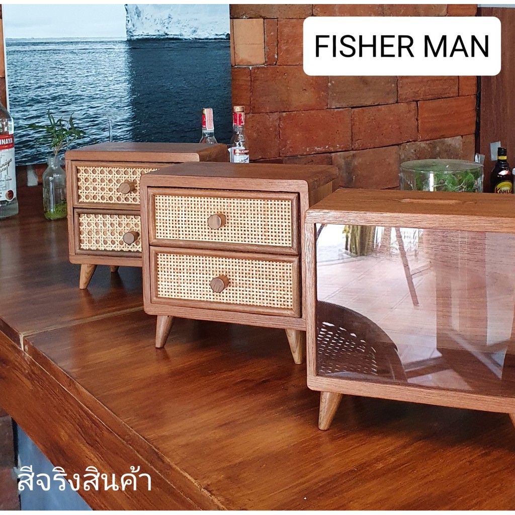 ตู้ไม้หวาย-ตู้ไม้มินิมอล-ตู้ไม้สักจิ๋ว-สาน-ตู้ไม้สักสาน-thai-cabinet-old-teakwood