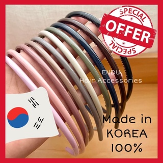 ที่คาดผมเนื้อเงาและเนื้อแมท(MATTE)งานผลิตเกาหลี100%(MADE IN KOREA) คุณภาพเยี่ยม ยืดหยุ่นสูง ใส่สบายไม่บีบขมับ พร้อมส่ง