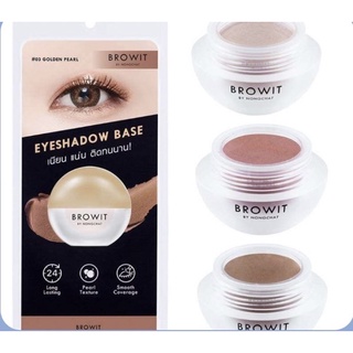 Available stock  BROWIT Eyeshadow Base 5 g Prep and prime your eyelids to increase the intensity of pressed powder