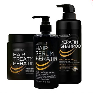*แคร์บิว*💎 เคราติน เคลือบแก้ว Carebeau Hair Keratin &gt;เลือกได้ ทรีทเมนท์, แชมพู, เซรั่ม&lt; (Treatment, Shampoo, Serum)