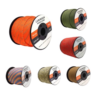 Lukinsen Parachute Cord 9 Cores (4 mm) ,(30m) เชือกม้วน