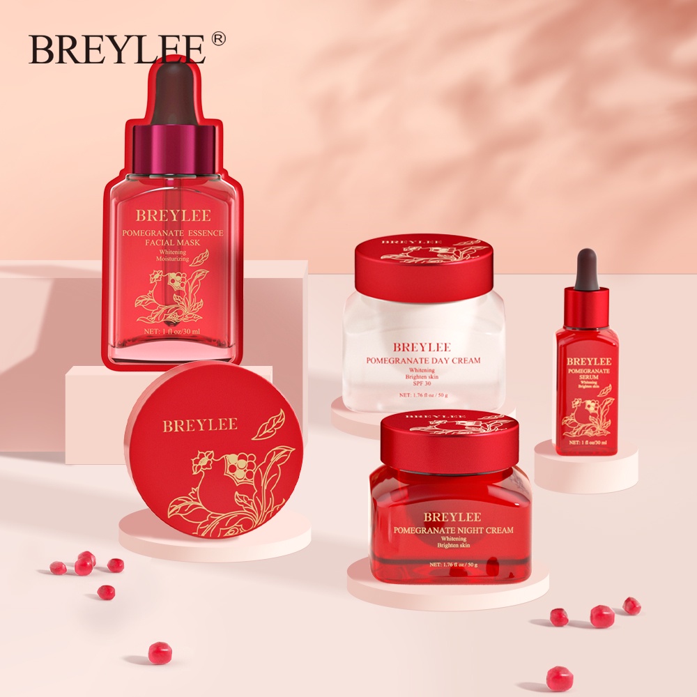 จัดส่งไว-breylee-ชุดทับทิม-serum-face-cream-mask-whitening-antiaging