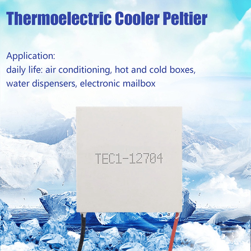 tec1-12704-โมดูลเทอร์โมอิเล็กทริกคูลเลอร์-peltier-30-มม-x-30-มม-tec1-12704-12v4a