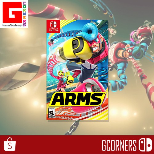 ภาพหน้าปกสินค้าNintendo Switch : เกม ARMS ( ENG ) จากร้าน gcorners บน Shopee