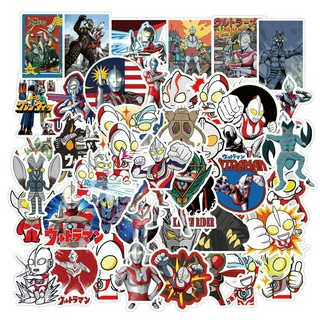 สติ๊กเกอร์พีวีซี Ultraman กันน้ํา 50 ชิ้น