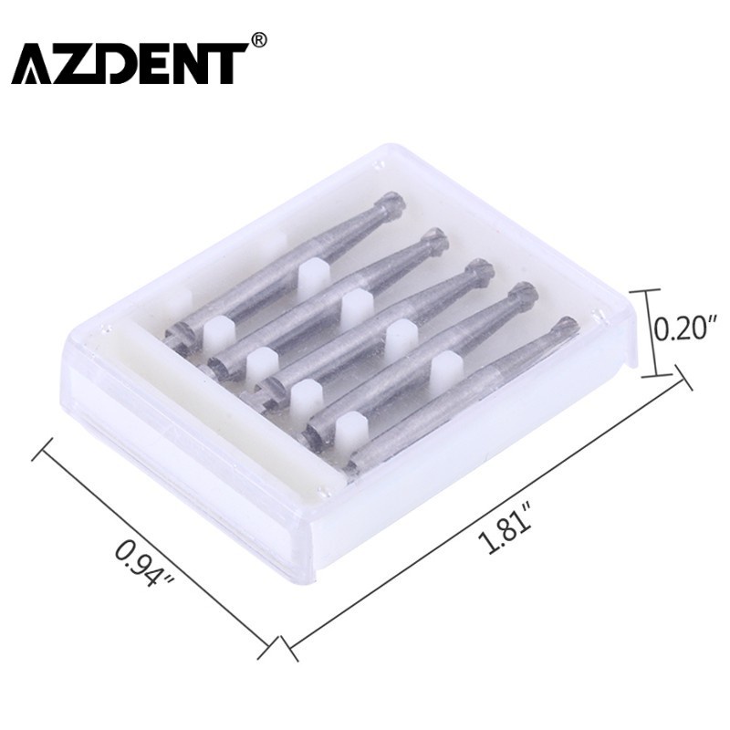 azdent-dental-lab-tungsten-carbide-burs-slow-speed-round-ra