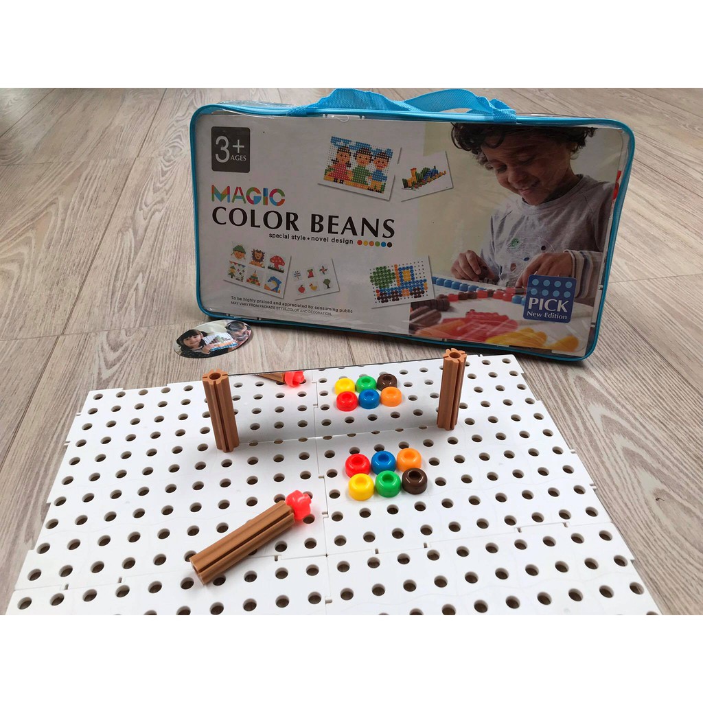 Magic Color Beans กระดานปักหมุด | Shopee Thailand