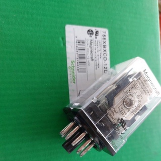 Laching Relay Schneider 12V/16A  755XBXCD-12D   แลชชิ่ง รีเลย์ 12 โวลท์ คอนแทค 16 แอมป์