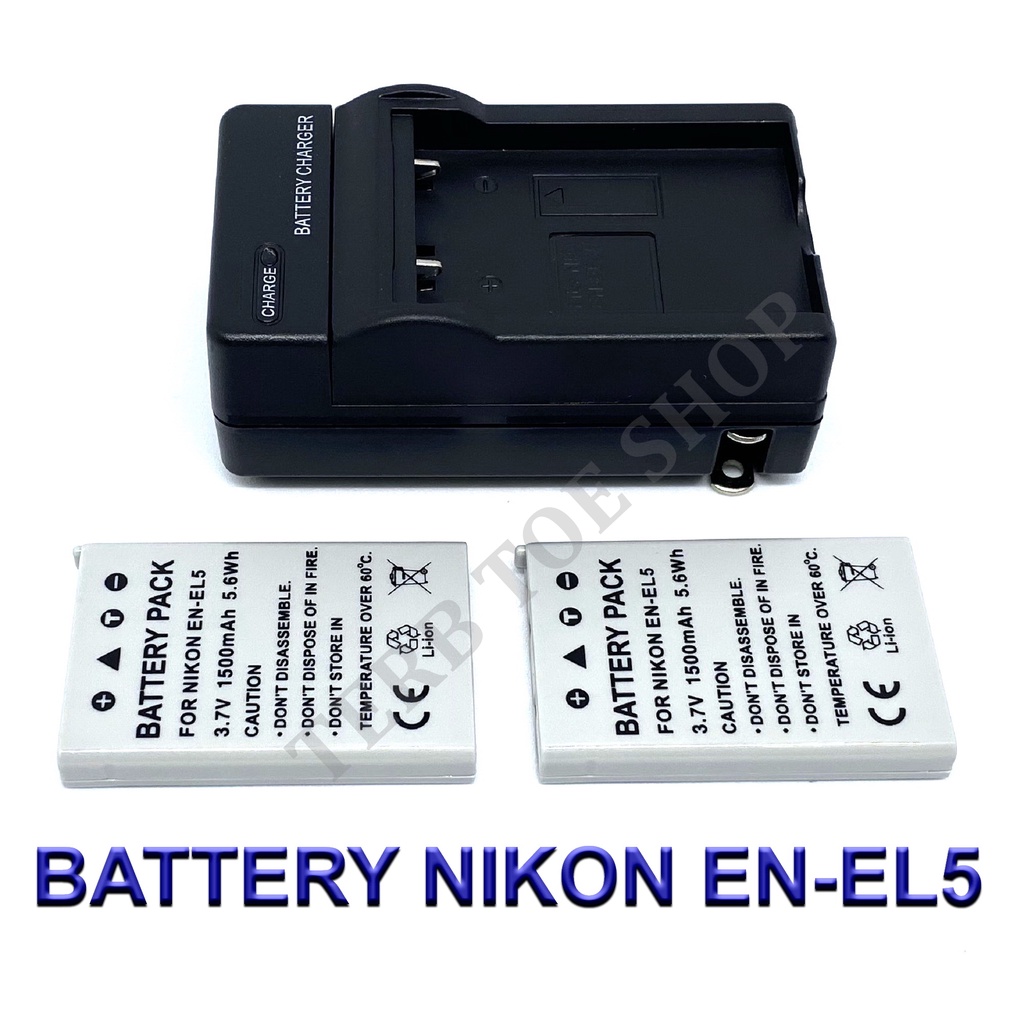 Batterie Et Chargeur USB DSTE En-EL5 Compatible Nikon Coolpix P510, P520, P530, P500... - Garantie 2 Ans