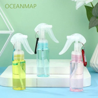 สินค้า Oceanmap ขวดสเปรย์พลาสติกใสพร้อมขวดสเปรย์สําหรับใส่สบู่แบบพกพาหลากสี
