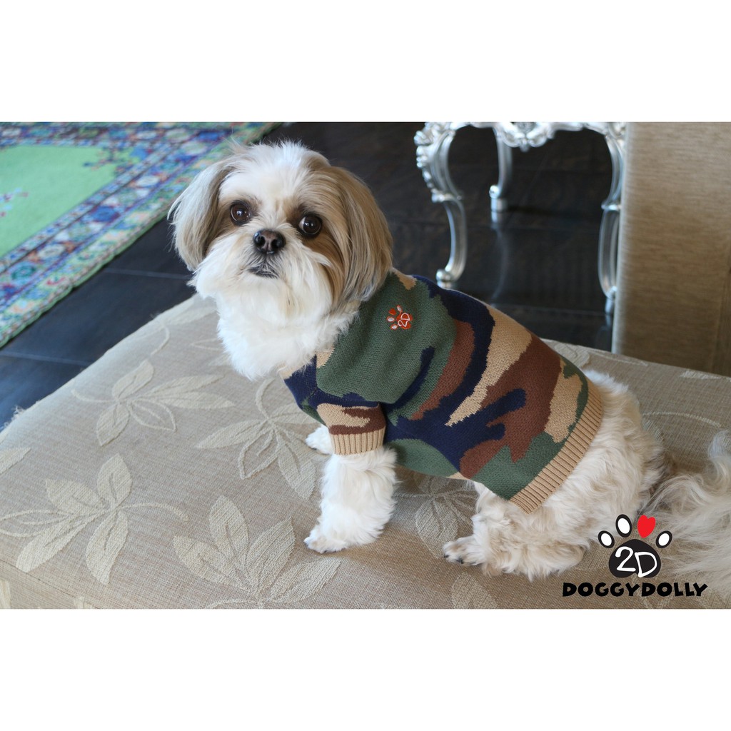 ภาพหน้าปกสินค้าPet cloths -Doggydolly เสื้อผ้าแฟชั่น เสื้อผ้าสัตว์เลี้ยง เสื้อผ้าหมาแมว ไหมพรม เสื้อหนาว Sweater W355