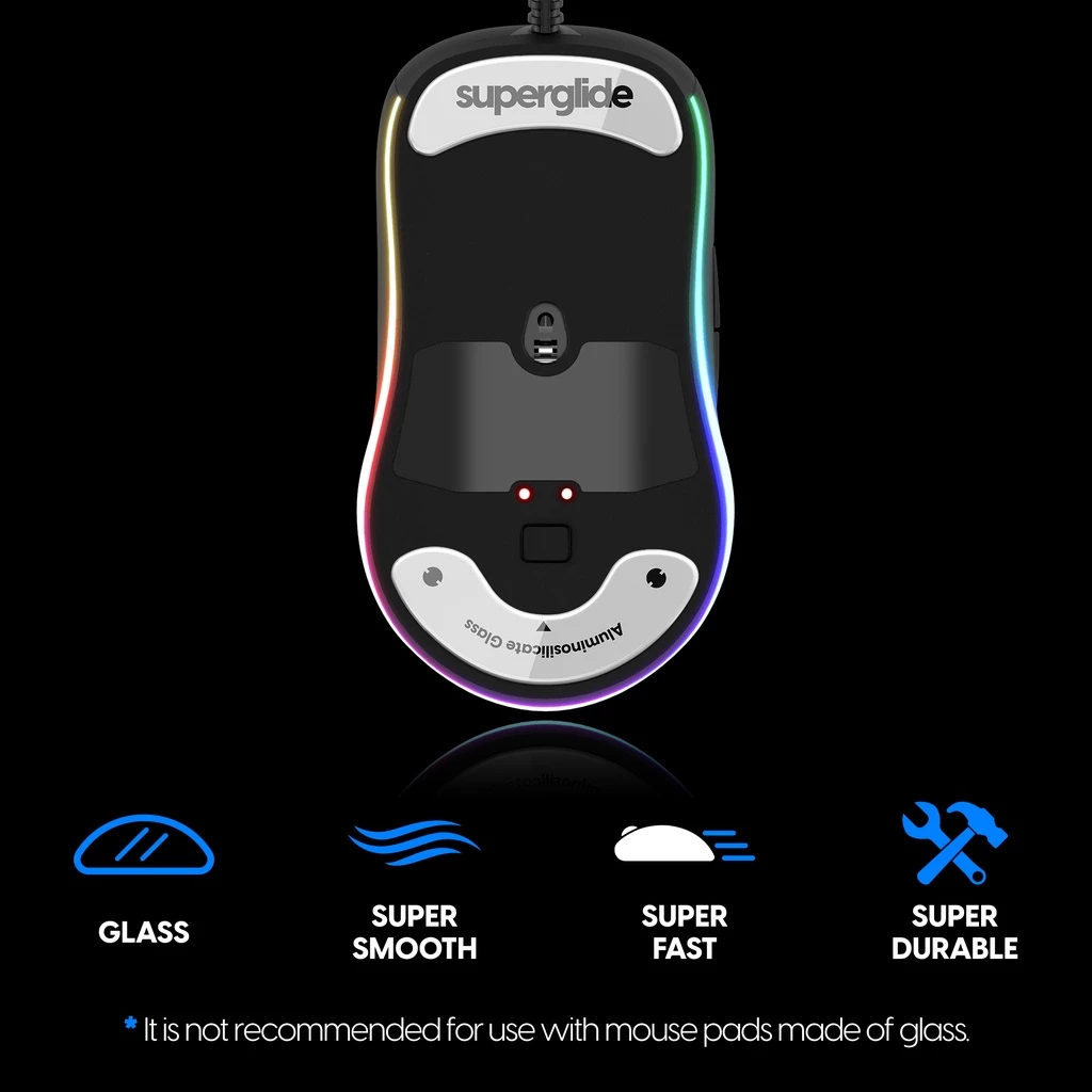 Pulsar Superglides: ขาเมาส์กระจก ลื่นจนลืมคำว่าฝืด