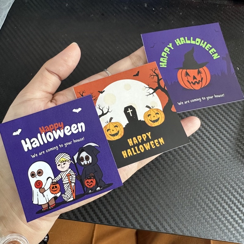 การ์ด-สติ๊กเกอร์-วันฮาโลวีน-halloween