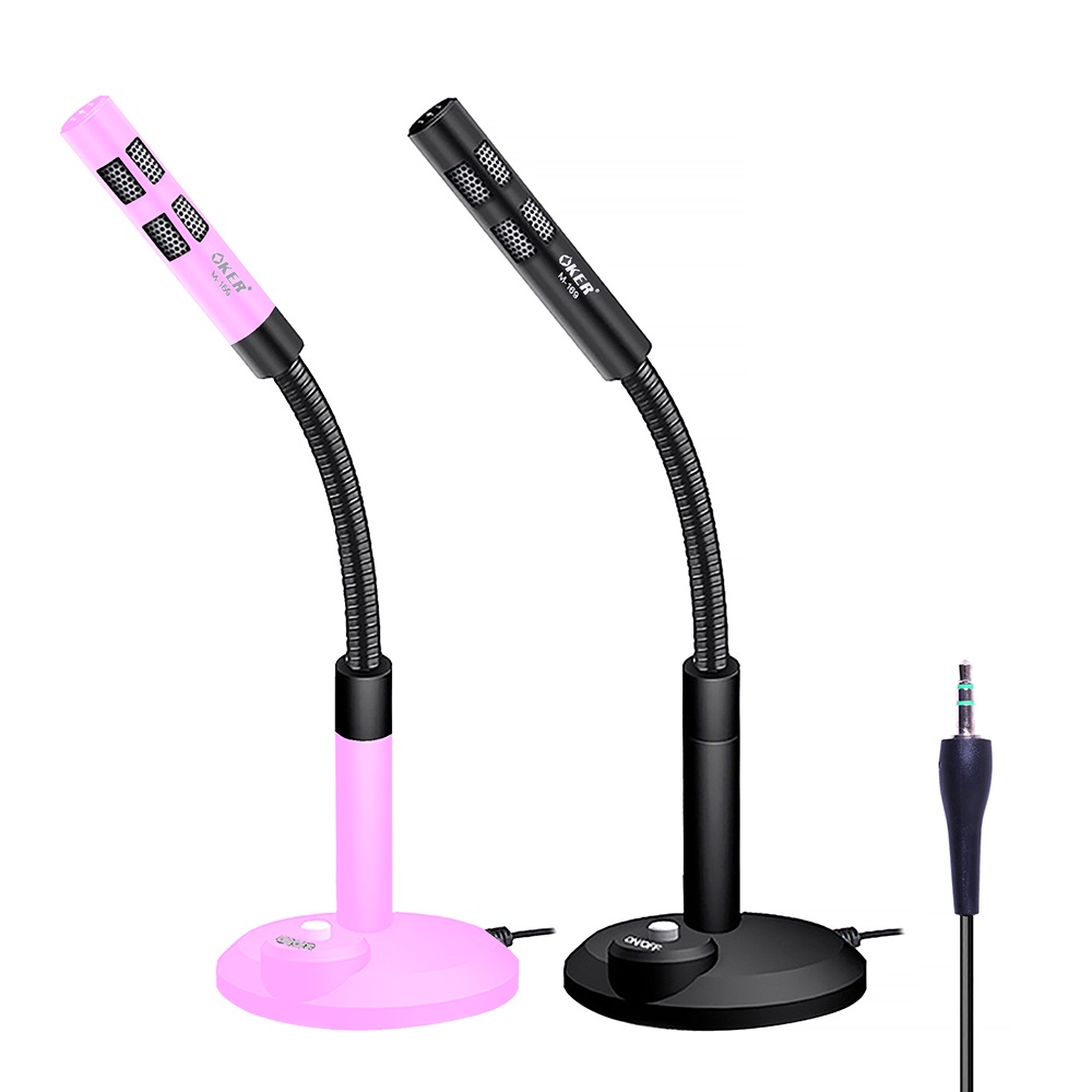 oker-m169-microphone-ไมค์โครโฟน-black-pink
