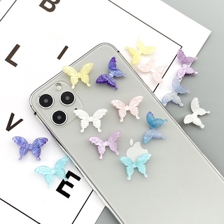 ✨คุณน่ารักมาก✨Dream Butterfly สร้างสรรค์ สไตล์ใหม่ เคสโทรศัพท์ diy วัสดุ แพ็กเกจเรซิ่น อุปกรณ์ กาวครีม เคสโทรศัพท์ วัสดุอีพ็อกซี่ หัววัสดุ
