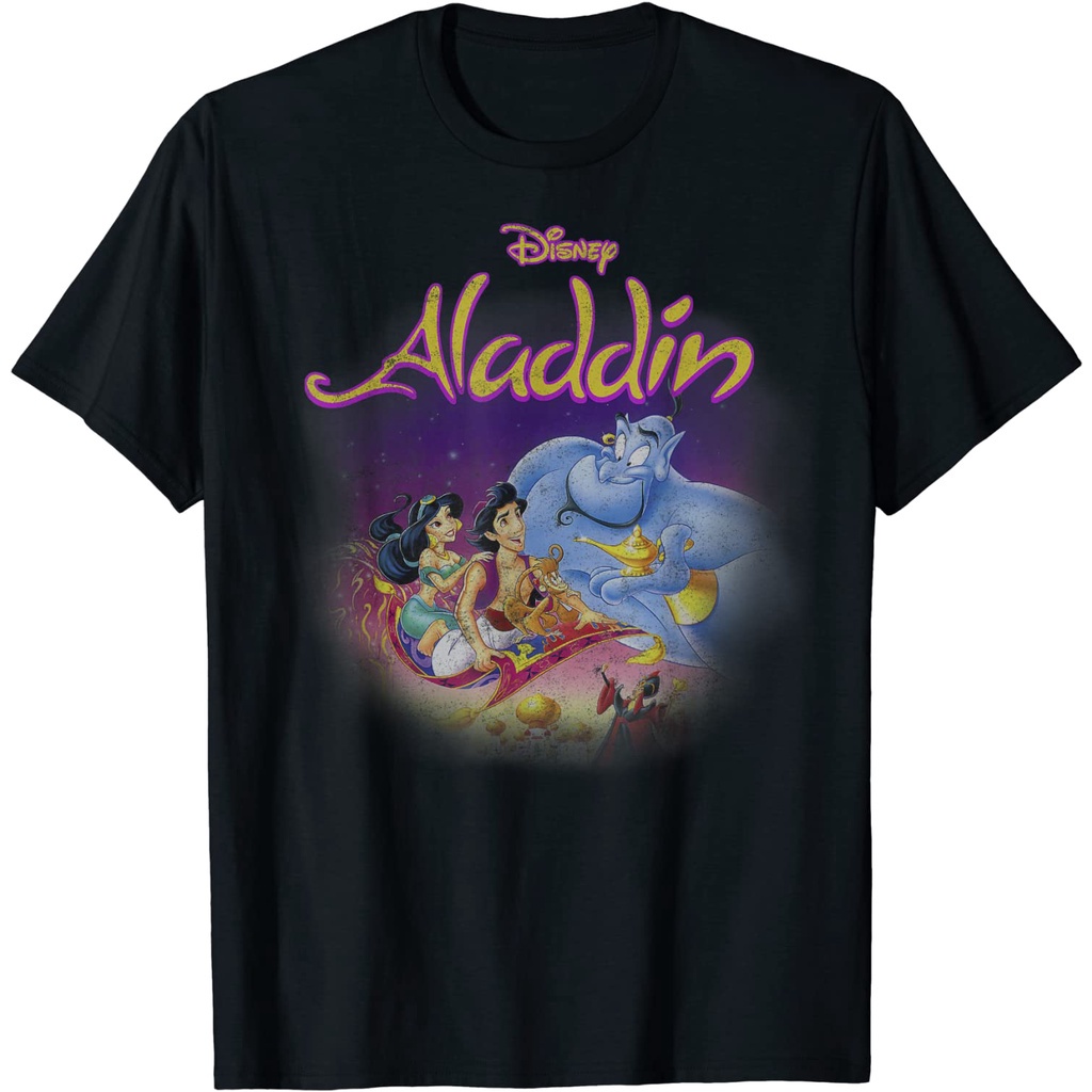 เสื้อยืดพิมพ์ลายแฟชั่น-ไอเทมเด็ดเสื้อยืด-พิมพ์ลาย-aladdin-magic-carpet-movie-cast-สําหรับครอบครัว-ผู้ใหญ่