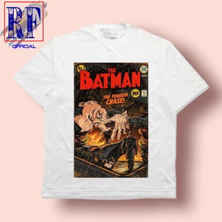 เสื้อยืดโอเวอร์ไซส์เสื้อยืด พิมพ์ลาย The BATMAN VINTAGE| เสื้อยืด พิมพ์ลายการ์ตูน DC COMICS Waner BROSS BATMAN FILM | เส
