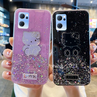 In Stock Phone Case เคส OPPO Reno7 Pro Reno6 Z 6 Pro 5G New Casing Glitter Starry Sky Luxury Rhinestones Soft Back Cover เคสโทรศัพท