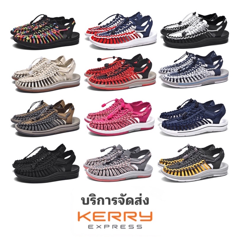 ภาพหน้าปกสินค้ารองเท้าแตะรัดส้น รุ่นฮิต ได้ทั้งชายหญิง 35-48 จากร้าน sumrong_shop บน Shopee