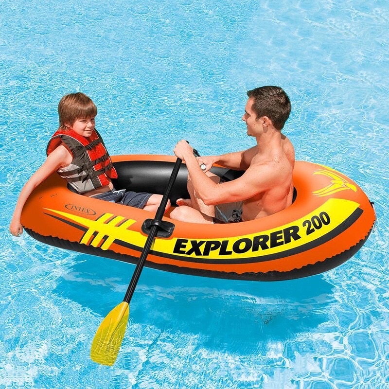 intex-explorer200-แพเรือยางเป่าลม-พร้อมไม้พาย2ไม้-ฟรีสูบลม-boat-set-200-รุ่น-58331-แพยางเป่าลมขนาดใหญ่-เรือยางขนาดใหญ่