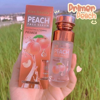 Kiss Beauty Peach Primer ไพรเมอร์พีช+เซรั่มพีช no.68218-03PE