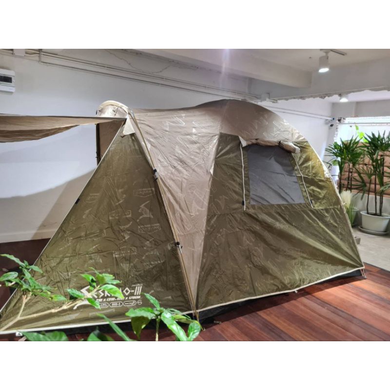 ภาพสินค้าField and Camping เต็นท์ Eskimo Terrace III - สีเขียวโอลีฟ จากร้าน fieldandcamping_official บน Shopee ภาพที่ 3