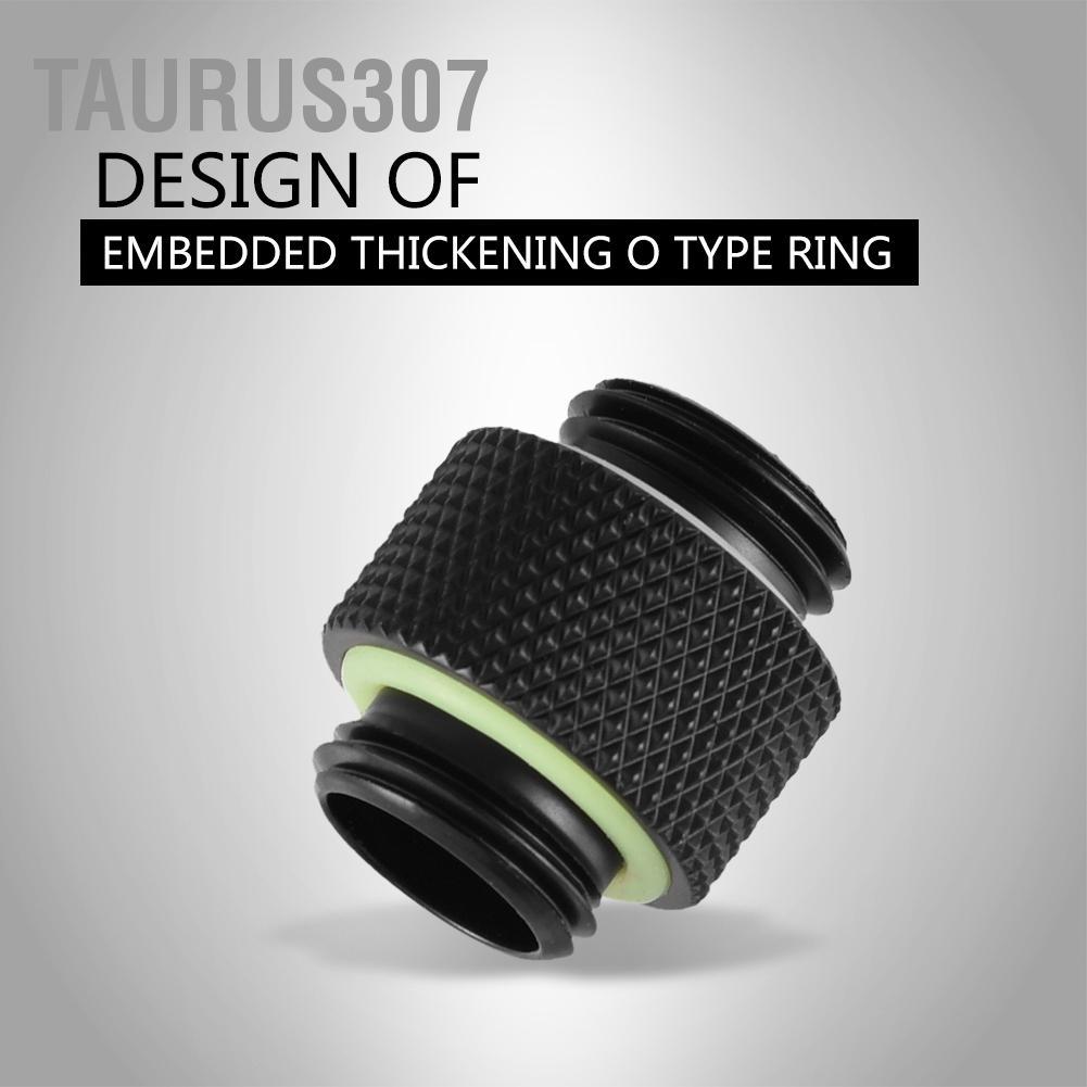 ภาพหน้าปกสินค้าTaurus307 อะแดปเตอร์ระบายความร้อนด้วยน้ำ 2 ชิ้น G1/4 สำหรับคอมพิวเตอร์ ระบบระบายความร้อนด้วยน้ำ