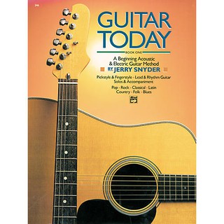 Guitar Today, Book 1 A Beginning Acoustic & Electric Guitar Method By Jerry Snyder