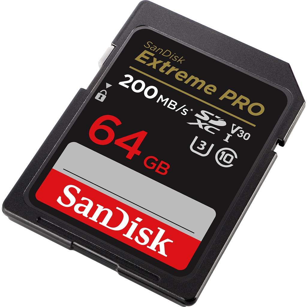 ภาพสินค้าSANDISK EXTREME PRO SDXC UHS-I CARD 64GB (SDSDXXU-064G-GN4IN) ความเร็ว อ่าน 200MB/s เขียน 90MB/s จากร้าน sandisk_thailand_officialshop บน Shopee ภาพที่ 2