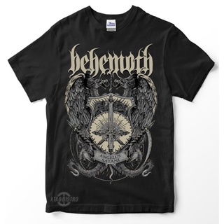[S-5XL]Behemoth ANGELUS SATANI เสื้อยืดพรีเมี่ยม พิมพ์ลาย behemoth black metal burzum dark throne mayhem สําหรับผู้ชาย