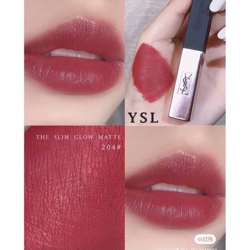 แท้-ลิป-ysl-the-slim-glow-matte